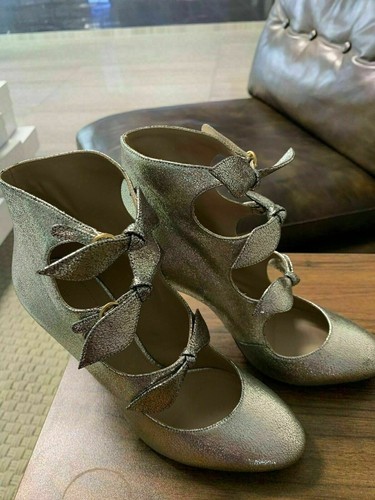 Chloé mike multi bow ankle - chloé,