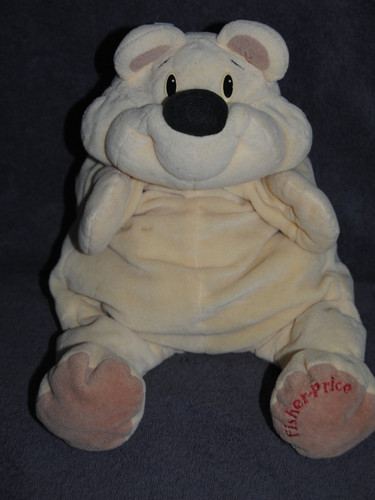 Doudou ours chien fisher - ours,