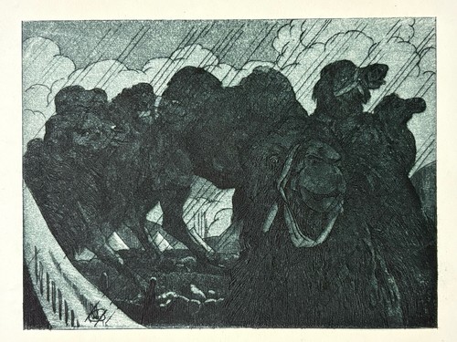 Maurice becque gravure eau - de,