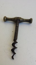 Ancien tire bouchon en bronze