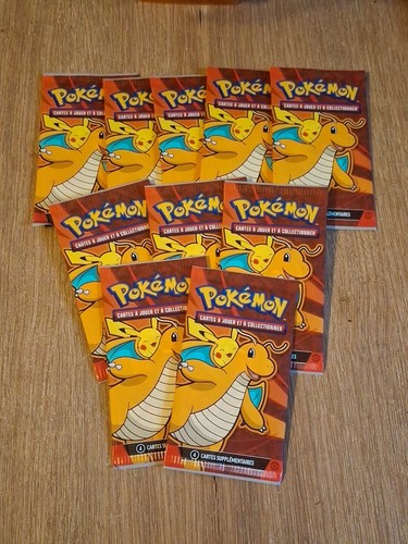 Lot boosters cartes - boosters,
