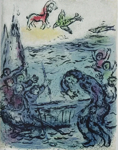 Marc chagall ulysse prend la - ulysse,