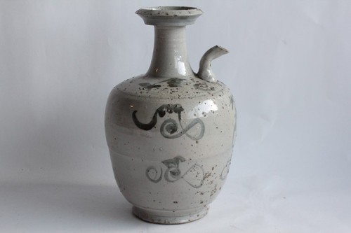 Bouteille vin céramique - vin,