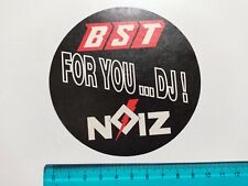 Autocollant Vintage 80S Original Bst For You Dj Noiz