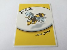 Carte je suis une guêpe