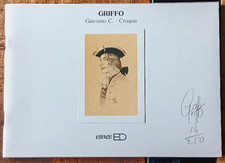 Griffo-Giacomo C. Carnet croquis- 250 exemplaires - Signé, numéroté 16/250 -1999