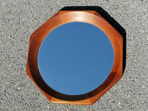 Miroir design teck - miroir, 50