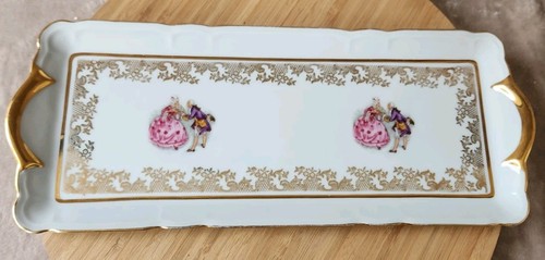 Ancien grand plat - , cake