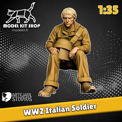 Figurine tankiste italien - tankiste,