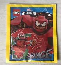 POLYBAG LEGO MARVEL SPIDERMAN FIGURINE MINIFIGURE FOIL 242216 CARNAGE RED SPIDEY