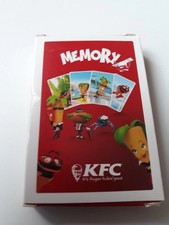 Paquet De Cartes Jeu Memory Kfc 