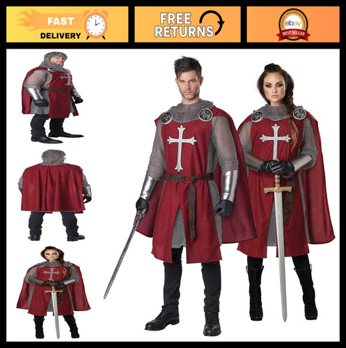 Adult knight surcoat costume - surcoat,