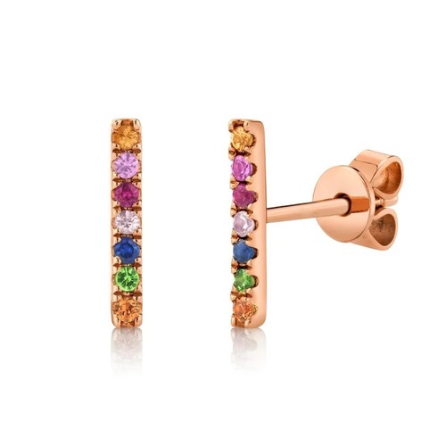 14k rose multicolore - or,