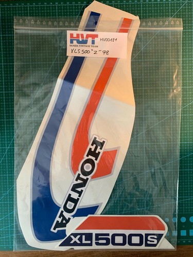 Honda xls 500 - xls, blanche