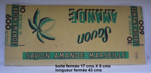 Ancien authentique carton - carton, 10