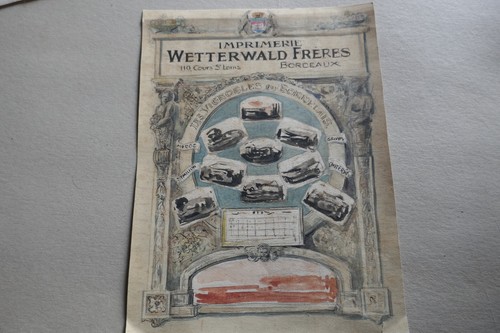 Projet affiche ancien original - affiche,