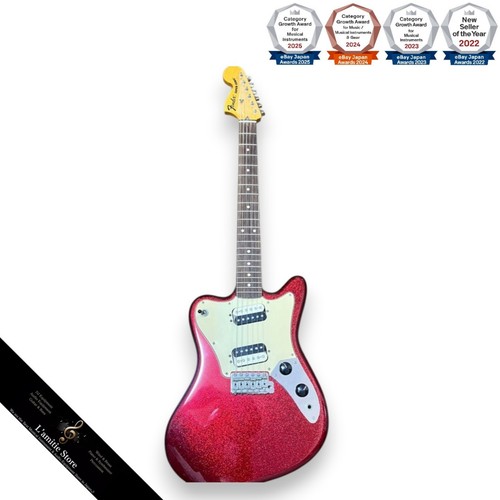 Guitare rouge rare - , fender
