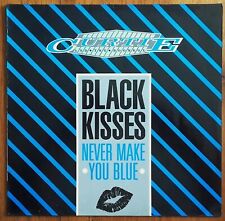 DISQUE VINYLE MAXI 45t 12" CURTIE AND THE BOOMBOX Black kisses POP GERMANY 1985