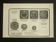 3/1978 PUB JAEGER ALTIMETRE INSTRUMENTS DE VOL RADIO-NAVIGATION MACH PRESSION AD