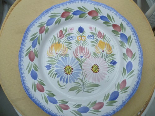 Assiette décorative henriot - assiette, décorative,