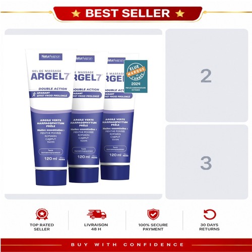 Gel massage argel - argel, 7