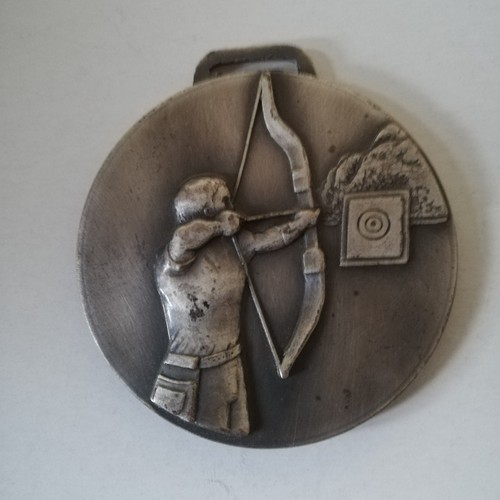 Médaille sportive vintage - , tir