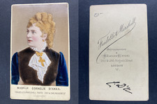 Fradelle & Marshall, London, Cornélie d'Anka Vintage cdv albumen print.