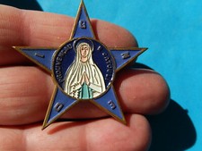 INSIGNE DIOCESE  PELERINAGE LOURDES LA  PROVENCE  CATHOLIQUE DIGNE ETOILE