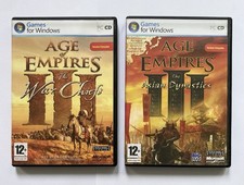 Lot AGE OF EMPIRES III 3 Asian Dynasties + The War Chiefs - Microsoft PC - PAL +