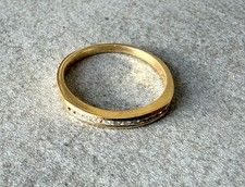 Bague en or jaune 18 carats et