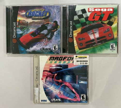 Dreamcast games lot - games, magforce