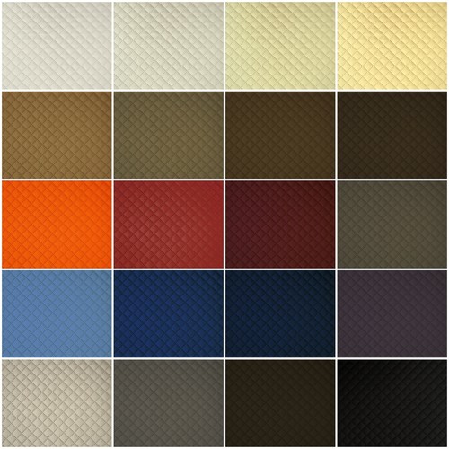Simili cuir pvc - simili, matelassé