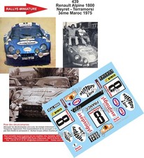 DECALS 1/24 REF 0439 RENAULT