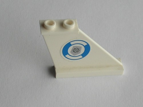 Lego white tail 4x1x3 police - lego,