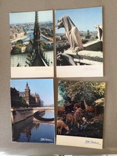 Lot 4 cartes postales ALBERT
