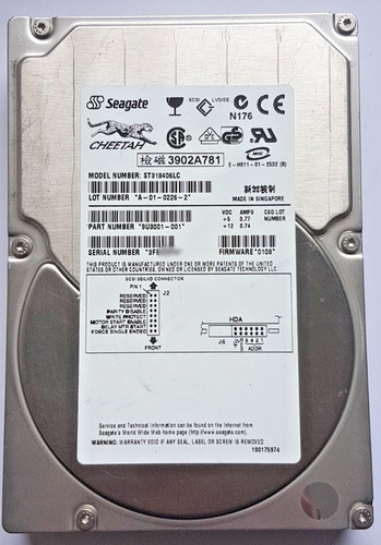 Disque dur seagate - 18, go