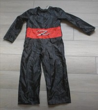 déguisement noir zorro 110 cm