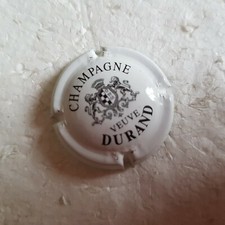 CAPSULE DE CHAMPAGNE  " VEUVE DURAND " BLANC