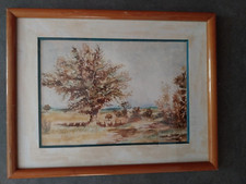 Tableau aquarelle paysage