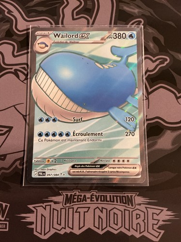 Wailord full art - ex,