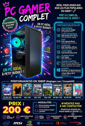 Gamer rgb parfait - 🎮, –
