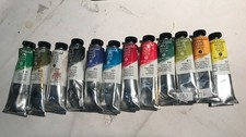 12 tubes de peinture Sennelier
