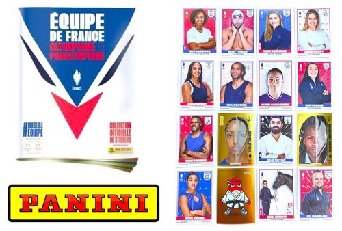 Panini paris 2024 lot - panini,