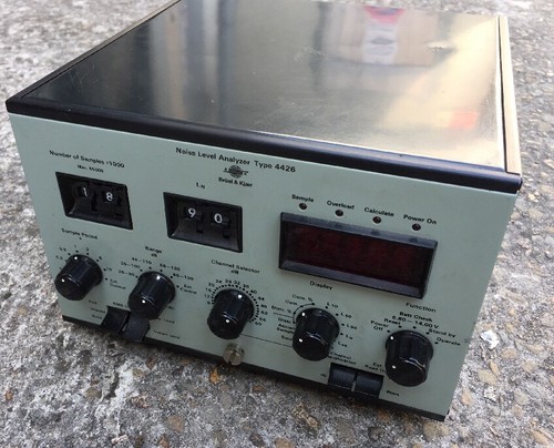 Bruel kjaer noise level - &,