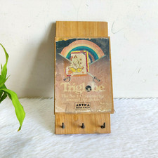 Porte-Clés Mural En Bois