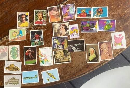 Lot vignettes anciennes - vignettes, panini