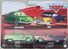 Voitures Cars Disney Pixar Edwin Kranks + Greta Neuf Sous blister