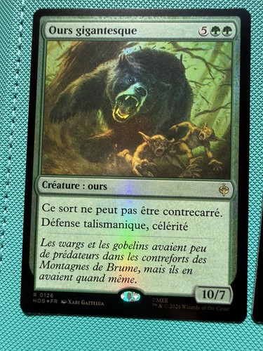Mtg hobbit hob french - mtg, ours