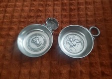 2 Coupelles, Étain Du Manoir
