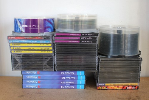 Lot 150 dvd - de, cd-r